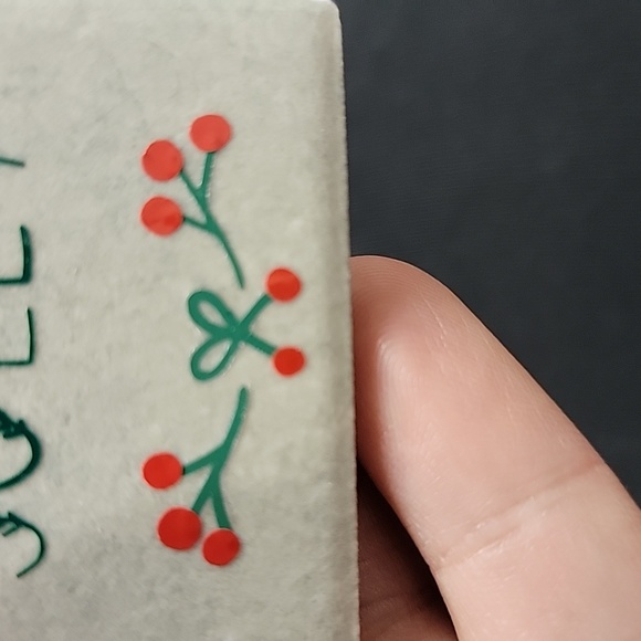 Holly Jolly Tile Magnet - Picture 3 of 4